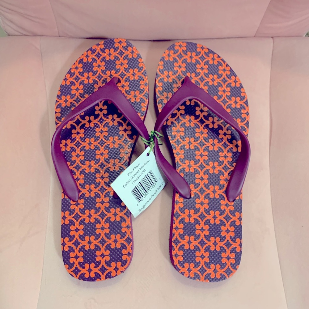 Vera Bradley flip flops